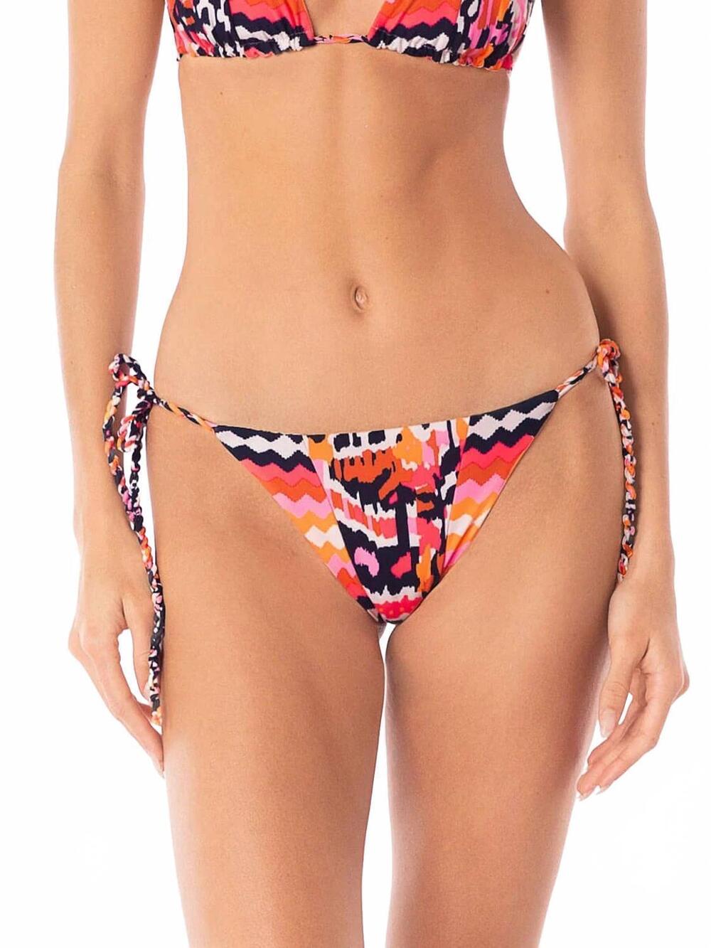 NEW MAAJI sunning tie side bottom in prism cat